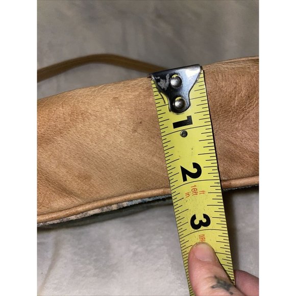 GAL Great American Leather Works Denim Tiger Mini Shoulder Bag - Picture 11 of 11